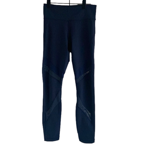 Aritzia The Constant Navy Blue Mesh Leggings